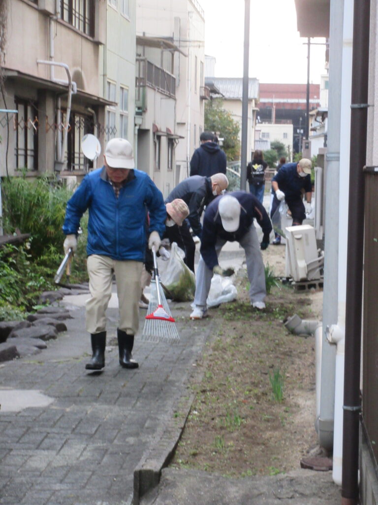秋の一斉清掃2