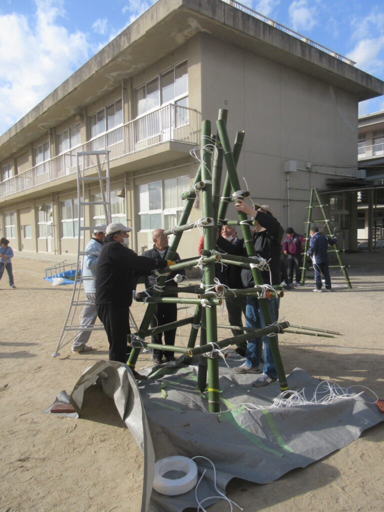 霞学区ふれあいとんど2