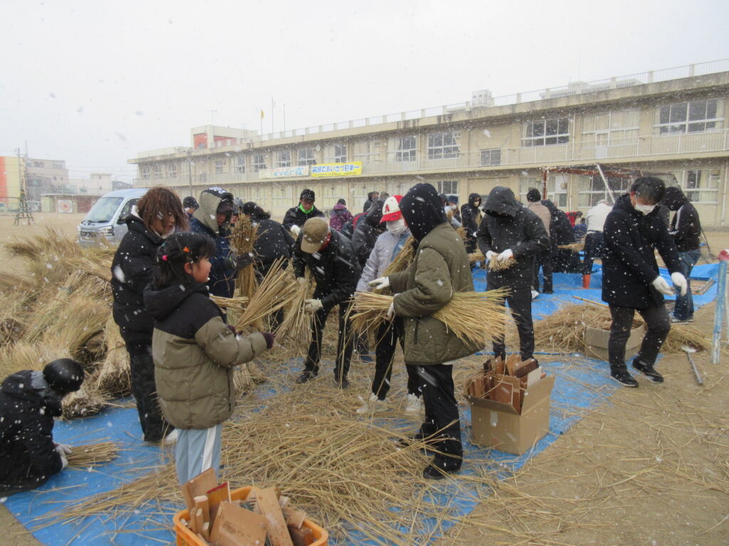霞学区ふれあいとんど3