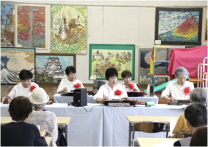 大正琴（野上町二・三丁目むつみ会老人クラブ）
